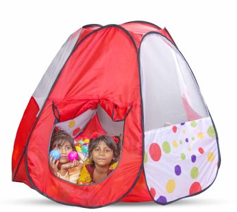BIG SIZE TENT PLAY HOUSE WITH 100 BALLS.